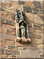 SP1798 : Statue of St John the Baptist by Alan Murray-Rust