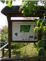 TM3068 : Badingham Pocket Park Notice Board by Geographer
