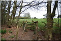 Kissing gate, High Weald Landscape Trail