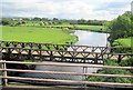 Footbridge and River at Blackstone Mains