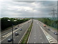 M4 Motorway From Train