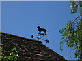 Weather vane at East Mascalls Farm