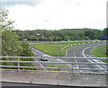 M74 Junction 8 at Larkhall