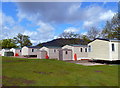 Caravans at Ardtrostan, Loch Earn