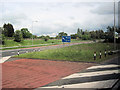 Slip road to M55 for Blackpool from M6 south