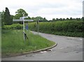 Chalfont St Giles: Junction of Roughwood Lane with Burtons Lane