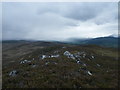 NH3329 : Weather rapidly advancing on the top of Carn Bingally by Alan Stewart