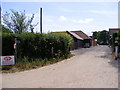 TM3556 : Bridleway & entrance to Stone Farm by Geographer