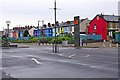 Brightly painted houses (2), Hyde Road, Blackpool