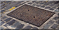 J3474 : PAM "Estate" manhole cover, Belfast by Albert Bridge