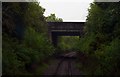 Travelling under the A4074 at Heyford Hill