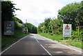 Camelford entrance sign