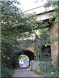TQ4369 : Railway bridges west of Gosshill Road, BR7 (2) by Mike Quinn