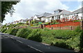 Elevated bungalows, Bryn Road, Pontllanfraith