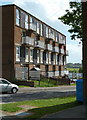 SK3580 : Block of flats, Whinacre Place, Batemoor by Andrew Hill