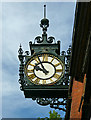 Ornately bracketed clock, former Finsbury Town Hall