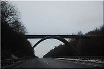 TQ5252 : Gracious Lane Bridge, A21 by N Chadwick