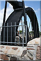 St Austell Bay: Charlestown Foundry waterwheel