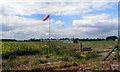 Windsock at Oakley Airfield