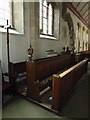 St. Boniface Church on Hursley Road: choir stalls