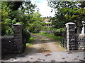 Entrance to Leckwith Cottage, Bryntirion Hill, Bridgend