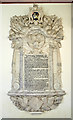 Monument to Charles Churchill - Minterne Magna parish church