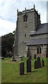 St.Michaels Church, Chirbury. Solid tower.