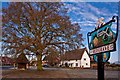 The Knoll & Village Sign, Redgrave