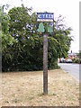 TM3152 : Eyke Village Sign by Geographer