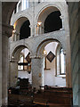 TL3800 : Waltham Abbey church: nave arches by Stephen Craven
