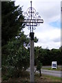 TM3050 : Bromeswell Village Sign by Geographer
