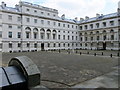 TQ3877 : Courtyard in the Old Royal Naval College, Greenwich by PAUL FARMER