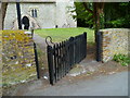TQ2912 : The Tapsel gate at Pyecombe church by Shazz