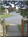 View along The Wapping, Great Edstone