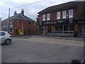 Shops along the A31, Ropley