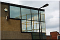 Gasholder reflection, Wood Green