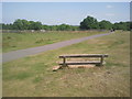 TQ1973 : Seat with a view, Richmond Park by Marathon
