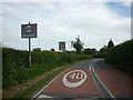 SO4882 : Entering Culmington on the B4365 by Ian S