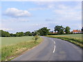 B1116 looking towards Dennington