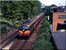 J2664 : Train approaching Lisburn station by The Carlisle Kid