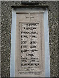 SX2051 : Names on a war memorial, Polperro by Philip Halling