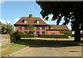 The farmhouse at Park Farm, by Glemsford church