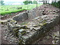 SO0029 : Y Gaer, Brecon Roman fort, part of the east gate by Jeremy Bolwell