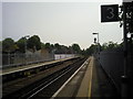 Looking east from Lewisham station