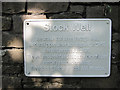 Plaque by the Stock Well