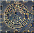 J4974 : Manhole cover, Newtownards by Rossographer