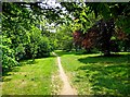 Footpath alongside Droitwich Road (A38), Perdiswell, Worcester