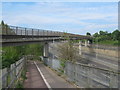 Footbridge over A299 Thanet Way (2)