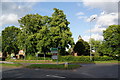 Road signs at the Gailey roundabout