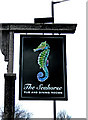 The Seahorse Inn (3) - sign, The Street, Shalford